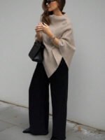 ⁦وشاح نسائي ذو لون أحادي⁩ - الصورة ⁦12⁩