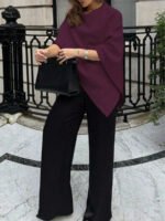 ⁦وشاح نسائي ذو لون أحادي⁩ - الصورة ⁦20⁩