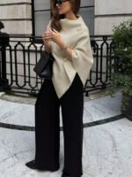 ⁦وشاح نسائي ذو لون أحادي⁩ - الصورة ⁦26⁩