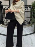 ⁦وشاح نسائي ذو لون أحادي⁩ - الصورة ⁦27⁩