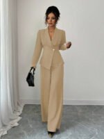 ⁦بدلة نسائية أنيقة من قطعتين⁩ - الصورة ⁦10⁩