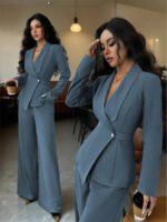 ⁦بدلة نسائية أنيقة من قطعتين⁩ - الصورة ⁦62⁩