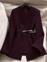 ⁦معطف أنيق بياقة⁩ - الصورة ⁦14⁩