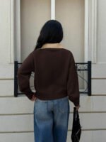 ⁦جاكت ذو ياقة جلد⁩ - الصورة ⁦12⁩