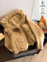 ⁦جاكيت جلد أنيق⁩ - الصورة ⁦6⁩