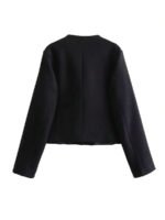 ⁦معطف نسائي كلاسيك بجيوب⁩ - الصورة ⁦10⁩