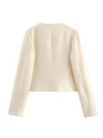 ⁦معطف نسائي كلاسيك بجيوب⁩ - الصورة ⁦13⁩