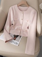 ⁦معطف نسائي كلاسيك بجيوب⁩ - الصورة ⁦16⁩