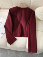 ⁦معطف نسائي كلاسيك بجيوب⁩ - الصورة ⁦24⁩