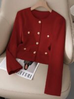 ⁦معطف نسائي كلاسيك بجيوب⁩ - الصورة ⁦55⁩