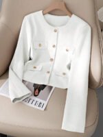 ⁦معطف نسائي كلاسيك بجيوب⁩ - الصورة ⁦57⁩