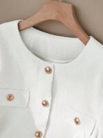 ⁦معطف نسائي كلاسيك بجيوب⁩ - الصورة ⁦60⁩