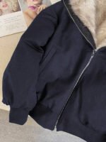 ⁦معطف مبطن أنيق من الفرو الصناعي⁩ - الصورة ⁦19⁩