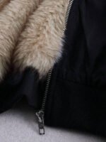 ⁦معطف مبطن أنيق من الفرو الصناعي⁩ - الصورة ⁦20⁩