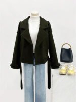 ⁦معطف قصير بأكتاف واسعة⁩ - الصورة ⁦17⁩