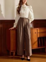 ⁦بنطلون نسائي كلاسيكي أنيق⁩ - الصورة ⁦6⁩