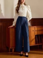 ⁦بنطلون نسائي كلاسيكي أنيق⁩ - الصورة ⁦26⁩