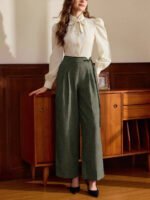 ⁦بنطلون نسائي كلاسيكي أنيق⁩ - الصورة ⁦30⁩