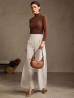 ⁦بنطلون كلاسيك ذو خصر عالي⁩ - الصورة ⁦4⁩