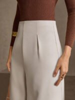 ⁦بنطلون كلاسيك ذو خصر عالي⁩ - الصورة ⁦7⁩