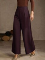 ⁦بنطلون كلاسيك ذو خصر عالي⁩ - الصورة ⁦10⁩