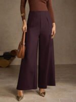 ⁦بنطلون كلاسيك ذو خصر عالي⁩ - الصورة ⁦16⁩