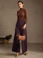 ⁦بنطلون كلاسيك ذو خصر عالي⁩ - الصورة ⁦17⁩