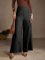 ⁦بنطلون كلاسيك ذو خصر عالي⁩ - الصورة ⁦23⁩