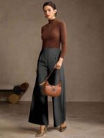 ⁦بنطلون كلاسيك ذو خصر عالي⁩ - الصورة ⁦25⁩