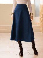 ⁦تنورة طويلة أنيقة من الجلد المدبوغ⁩ - الصورة ⁦31⁩