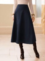 ⁦تنورة طويلة أنيقة من الجلد المدبوغ⁩ - الصورة ⁦49⁩