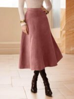 ⁦تنورة طويلة أنيقة من الجلد المدبوغ⁩ - الصورة ⁦53⁩