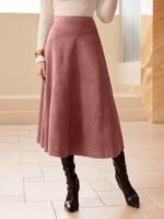 ⁦تنورة طويلة أنيقة من الجلد المدبوغ⁩ - الصورة ⁦54⁩