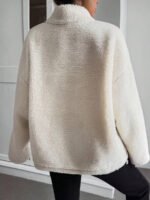 ⁦بلوزة نسائية شتوية Over size⁩ - الصورة ⁦5⁩