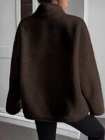 ⁦بلوزة نسائية شتوية Over size⁩ - الصورة ⁦10⁩