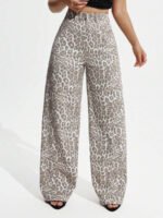 ⁦بنطلون جينز نسائي فضفاض⁩ - الصورة ⁦47⁩