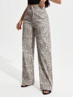 ⁦بنطلون جينز نسائي فضفاض⁩ - الصورة ⁦48⁩