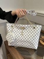 ⁦حقيبة كتف كبيرة السعة كتان⁩ - الصورة ⁦14⁩