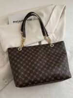 ⁦حقيبة كتف كبيرة السعة كتان⁩ - الصورة ⁦31⁩