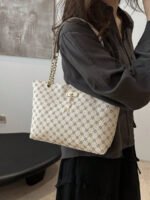 ⁦حقيبة كتف كبيرة السعة كتان⁩ - الصورة ⁦47⁩