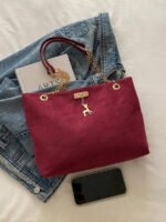 ⁦حقيبة كتف كبيرة السعة كتان⁩ - الصورة ⁦68⁩