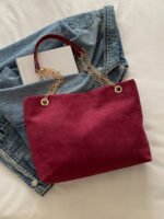 ⁦حقيبة كتف كبيرة السعة كتان⁩ - الصورة ⁦69⁩