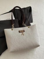 ⁦حقيبة كتف كبيرة السعة كتان⁩ - الصورة ⁦75⁩