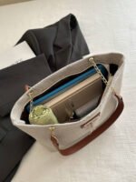 ⁦حقيبة كتف كبيرة السعة كتان⁩ - الصورة ⁦85⁩