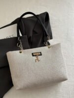 ⁦حقيبة كتف كبيرة السعة كتان⁩ - الصورة ⁦91⁩