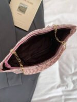 ⁦حقيبة كتف كبيرة السعة كتان⁩ - الصورة ⁦101⁩