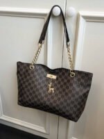 ⁦حقيبة كتف كبيرة السعة كتان⁩ - الصورة ⁦103⁩