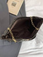 ⁦حقيبة كتف كبيرة السعة كتان⁩ - الصورة ⁦106⁩