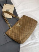 ⁦حقيبة كتف كبيرة السعة كتان⁩ - الصورة ⁦115⁩