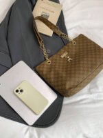 ⁦حقيبة كتف كبيرة السعة كتان⁩ - الصورة ⁦116⁩